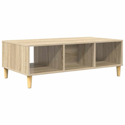 vidaXL Coffee Table Sonoma Oak 102 x 55 x 35 cm Engineered Wood