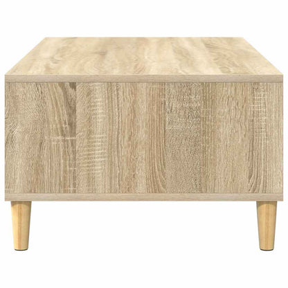 vidaXL Coffee Table Sonoma Oak 102 x 55 x 35 cm Engineered Wood