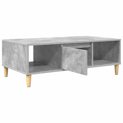 vidaXL Coffee Table Concrete Grey 102 x 55 x 35 cm Engineered Wood