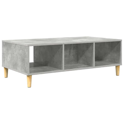 vidaXL Coffee Table Concrete Grey 102 x 55 x 35 cm Engineered Wood