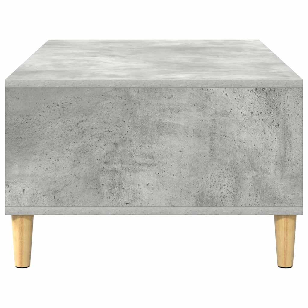 vidaXL Coffee Table Concrete Grey 102 x 55 x 35 cm Engineered Wood
