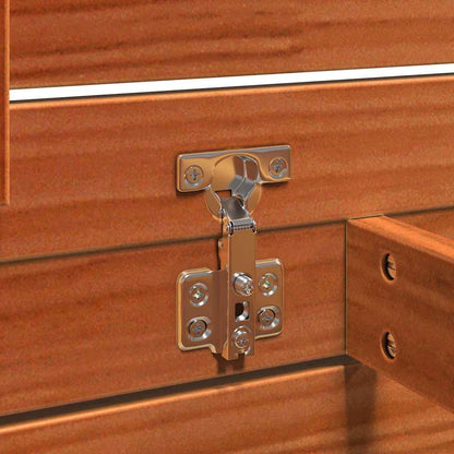 vidaXL Storage Box Wax Brown 101 x 50.5 x 46.5 cm Engineered wood