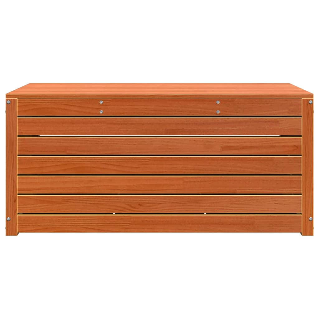 vidaXL Storage Box Wax Brown 101 x 50.5 x 46.5 cm Engineered wood