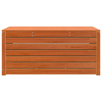 vidaXL Storage Box Wax Brown 101 x 50.5 x 46.5 cm Engineered wood