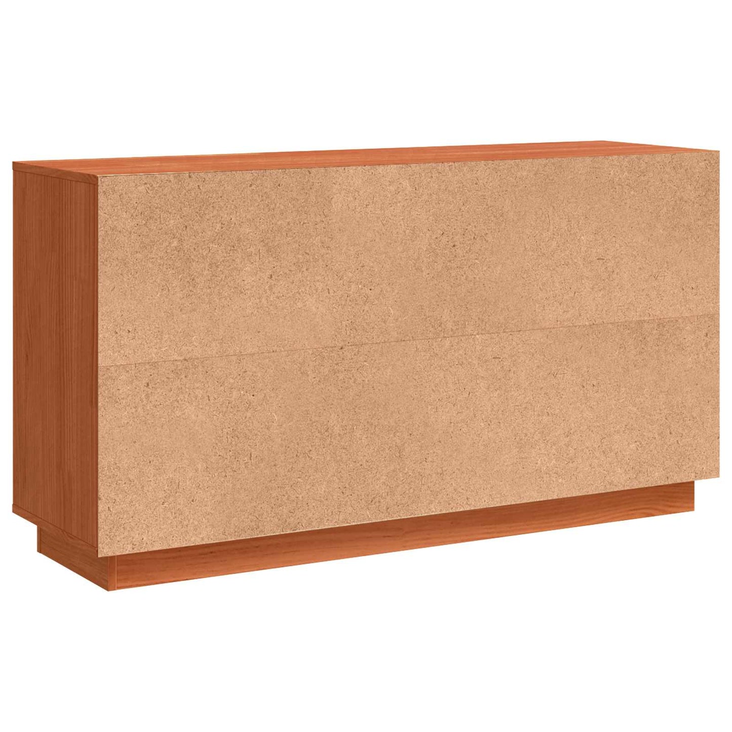 vidaXL Sideboard Brown Oak 111 x 34 x 60 cm Solid Pine Wood