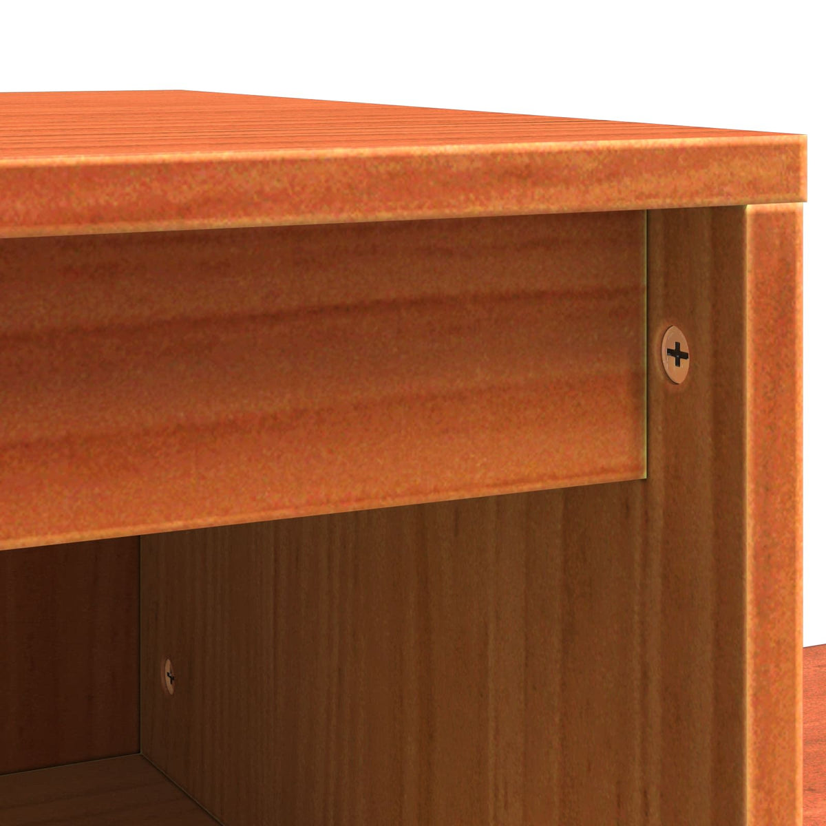 vidaXL Bedside Cabinet 2 pcs Wax Brown 60 x 34 x 51 cm Engineered Wood