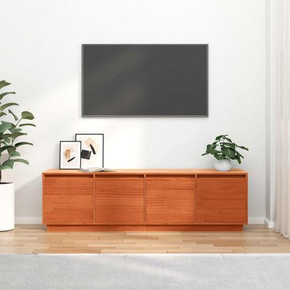 vidaXL TV Cabinet 156 x 37 x 45 cm Brown Engineered Wood