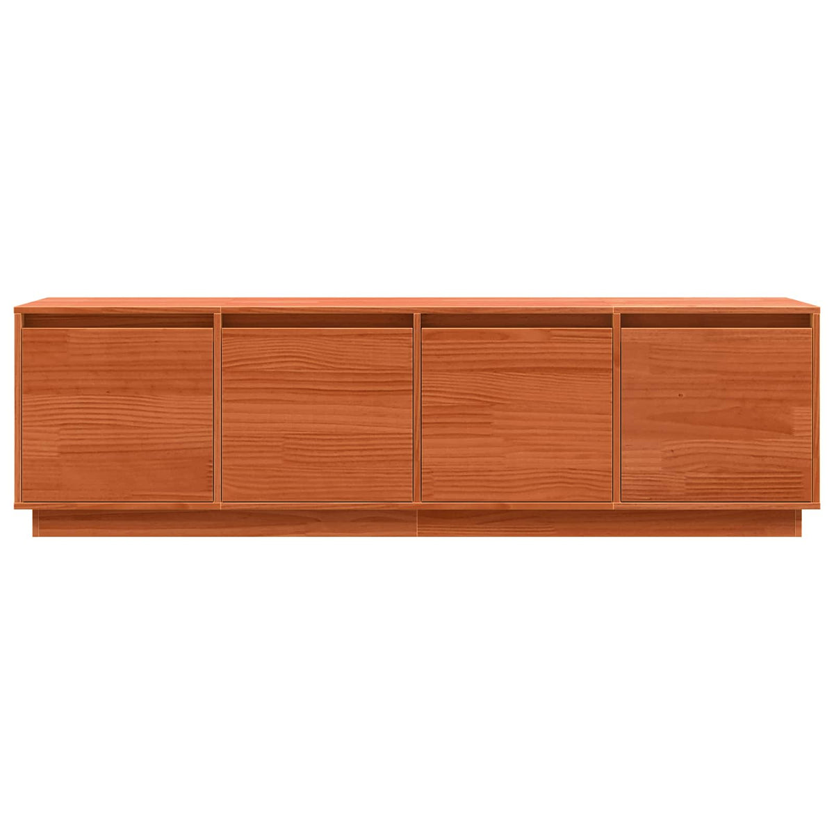 vidaXL TV Cabinet 156 x 37 x 45 cm Brown Engineered Wood