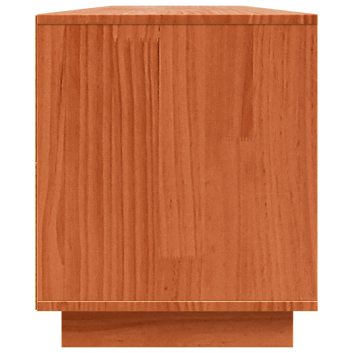 vidaXL TV Cabinet 156 x 37 x 45 cm Brown Engineered Wood
