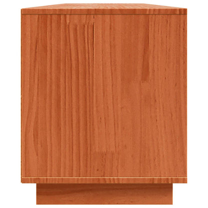 vidaXL TV Cabinet 156 x 37 x 45 cm Brown Engineered Wood