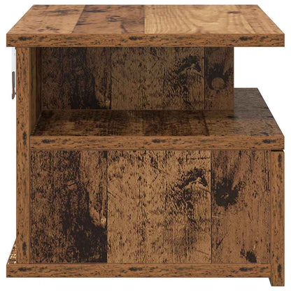 vidaXL Floating Nightstand Old Wood 40 x 31 x 28 cm Engineered Wood