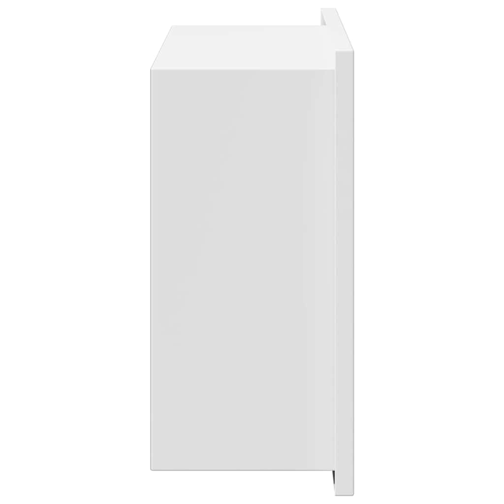 vidaXL Shower Niche White 30 x 20 x 9.5 cm Stainless Steel