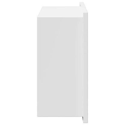 vidaXL Shower Niche White 30 x 20 x 9.5 cm Stainless Steel