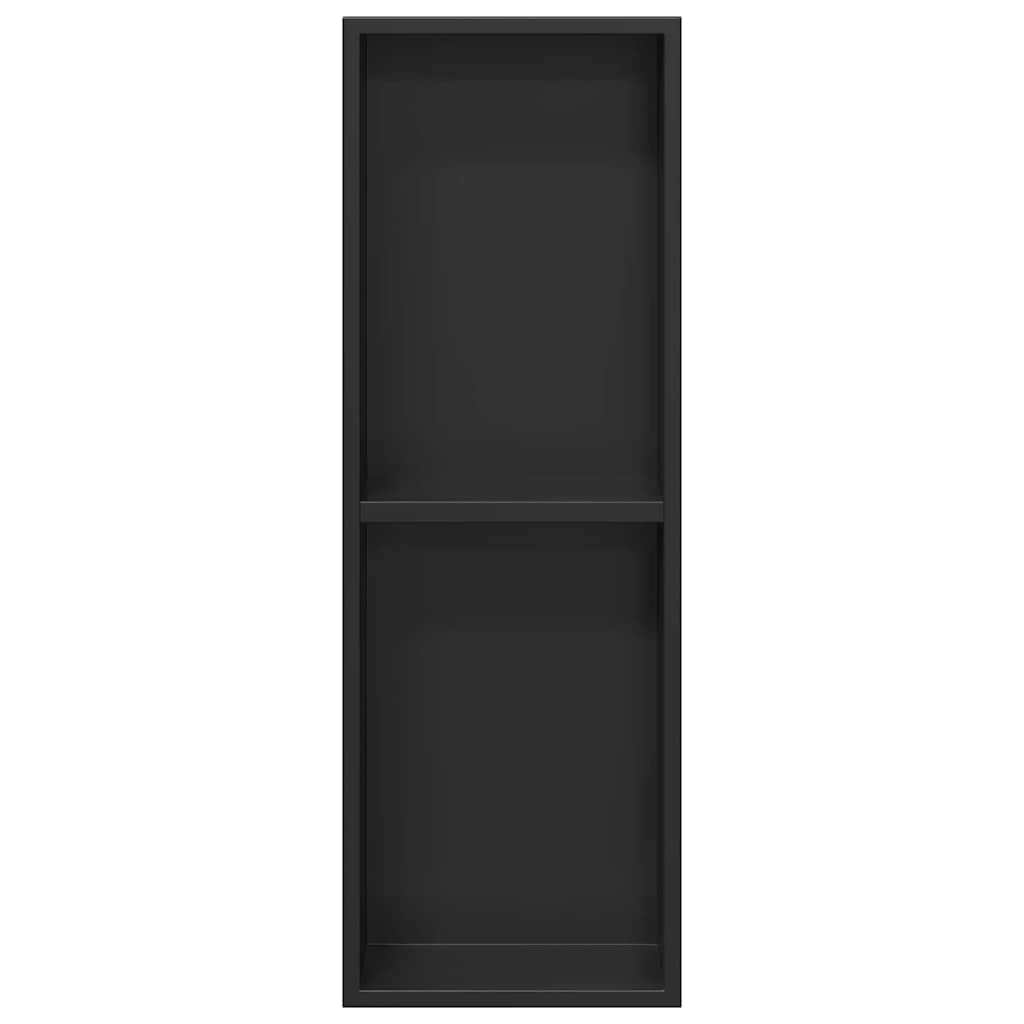 vidaXL Shower Niche Black 60 x 20 x 9.5 cm Stainless Steel