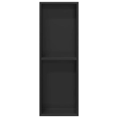 vidaXL Shower Niche Black 60 x 20 x 9.5 cm Stainless Steel
