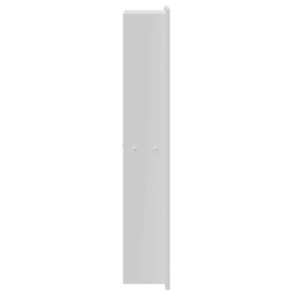 vidaXL Shower Niche White 60 x 20 x 9.5 cm Stainless Steel
