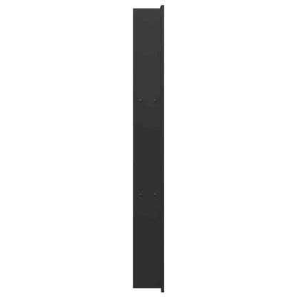 vidaXL Shower Niche Black 90 x 20 x 9.5 cm Stainless Steel