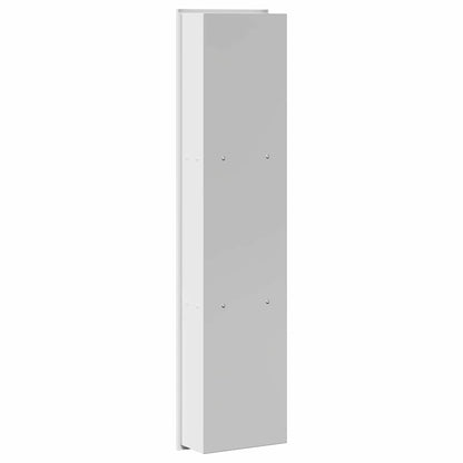 vidaXL Shower Niche White 90 x 20 x 9.5 cm Stainless Steel