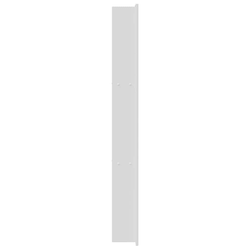 vidaXL Shower Niche White 90 x 20 x 9.5 cm Stainless Steel