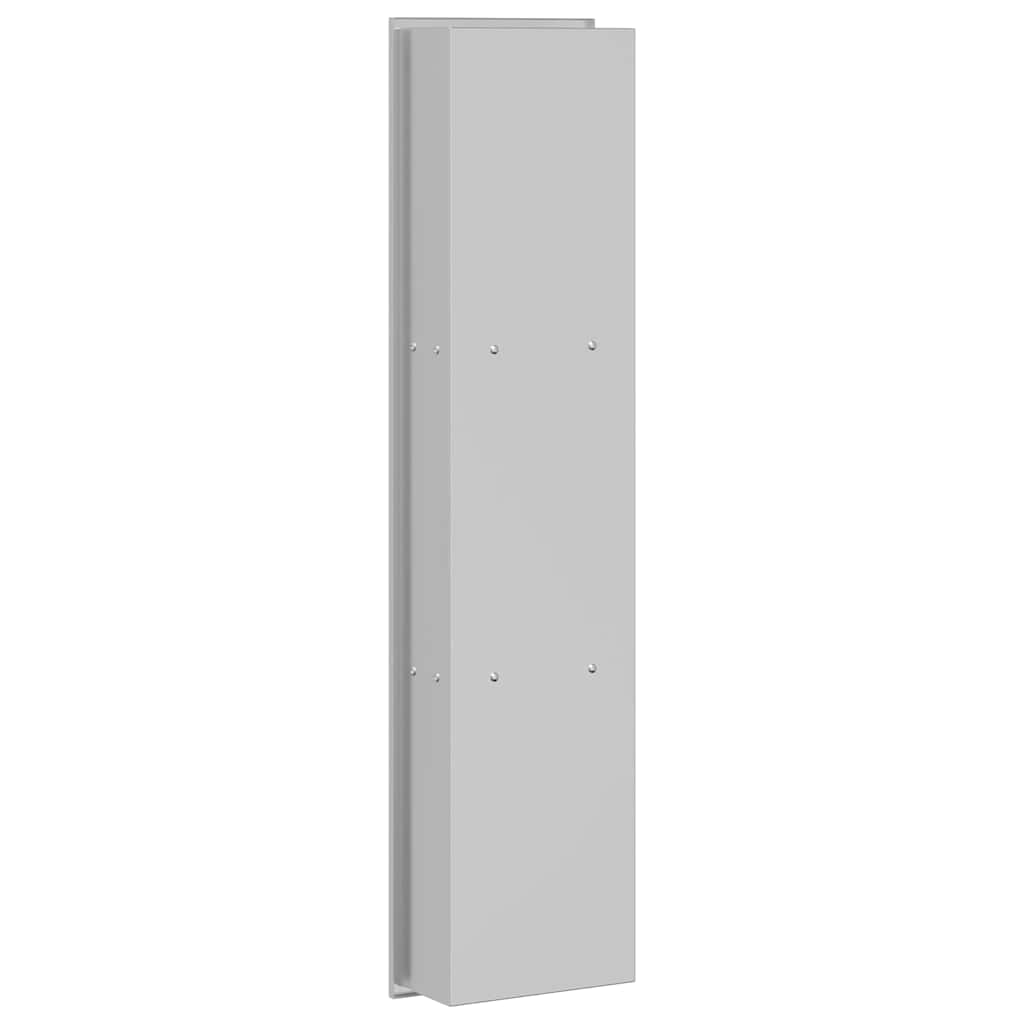 vidaXL Shower Niche Silver 90 x 20 x 9.5 cm Stainless Steel