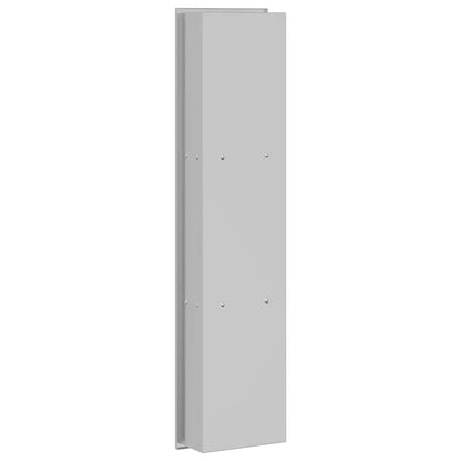 vidaXL Shower Niche Silver 90 x 20 x 9.5 cm Stainless Steel
