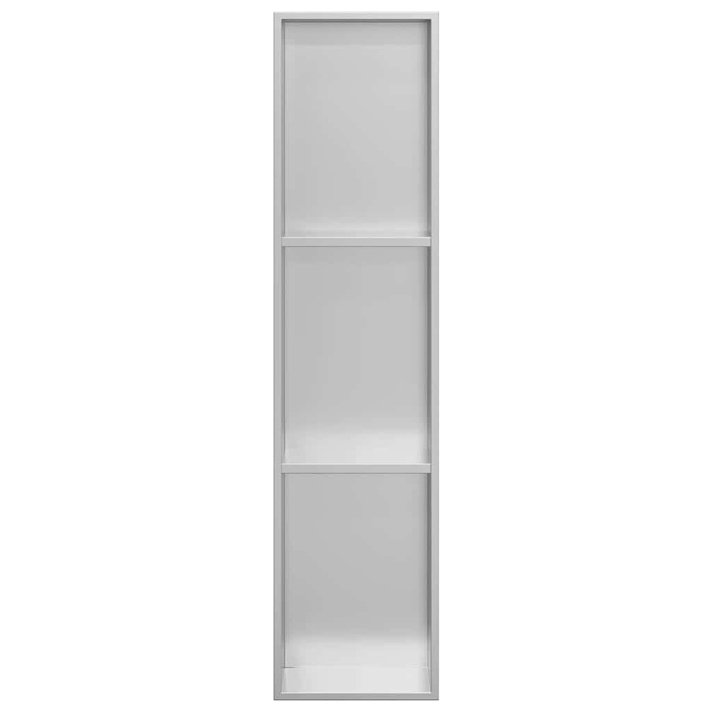 vidaXL Shower Niche Silver 90 x 20 x 9.5 cm Stainless Steel
