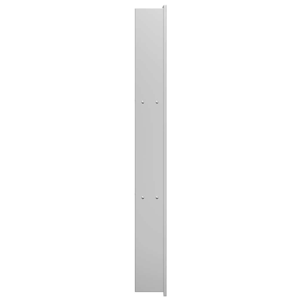 vidaXL Shower Niche Silver 90 x 20 x 9.5 cm Stainless Steel