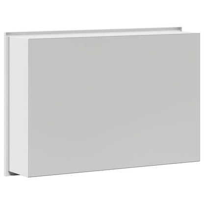 vidaXL Shower Niche White 45 x 30 x 9.5 cm Stainless Steel