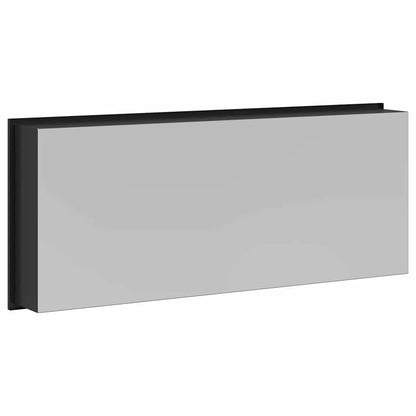 vidaXL Shower Niche Black 75 x 30 x 9.5 cm Stainless Steel