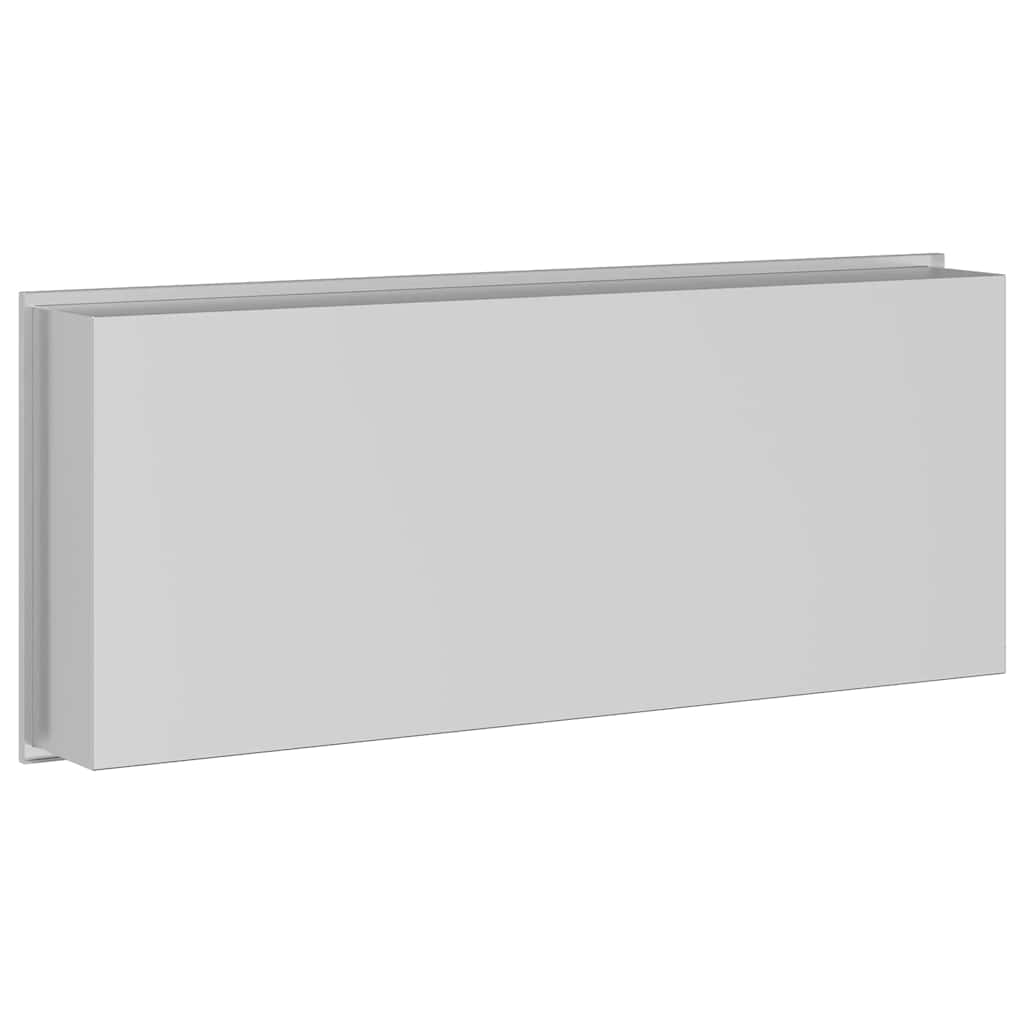 vidaXL Shower Niche Silver 75 x 30 x 9.5 cm Stainless Steel