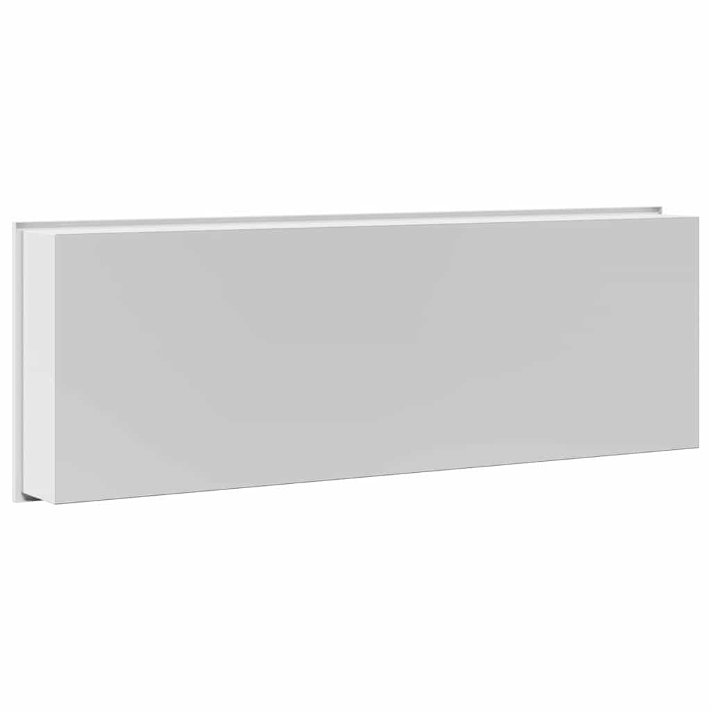 vidaXL Shower Niche White 90 x 30 x 9.5 cm Stainless Steel