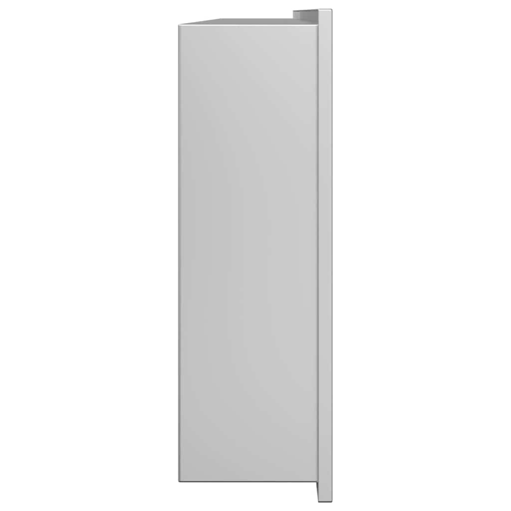 vidaXL Shower Niche Silver 90 x 30 x 9.5 cm Stainless Steel