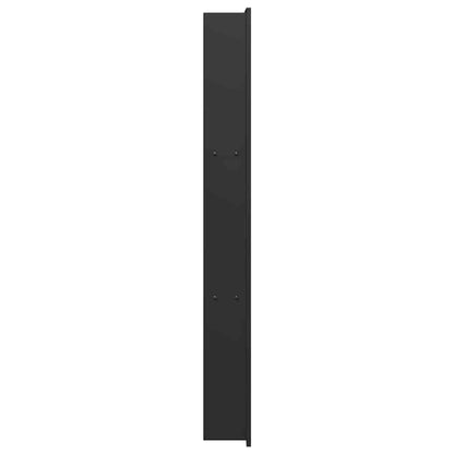 vidaXL Shower Niche Black 92 x 32 x 10 cm Stainless Steel