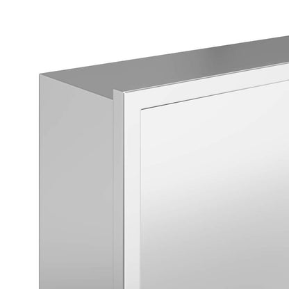 vidaXL Shower Niche Silver 90 x 30 x 9.5 cm Stainless Steel
