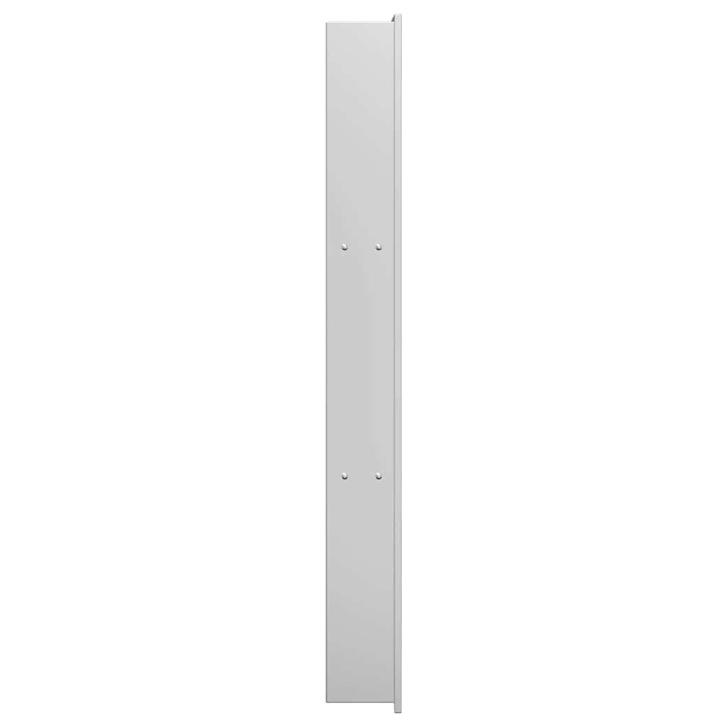vidaXL Shower Niche Silver 90 x 30 x 9.5 cm Stainless Steel