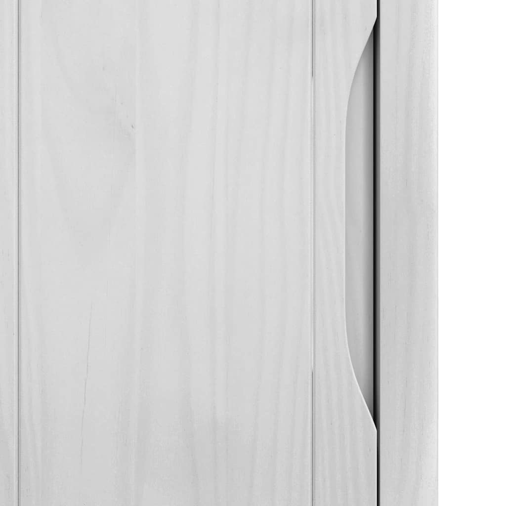 vidaXL Bathroom Wall Cabinet with Shelf FLORO White 35 x 30 x 60 cm