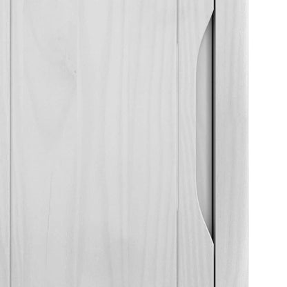 vidaXL Bathroom Wall Cabinet with Shelf FLORO White 35 x 30 x 60 cm