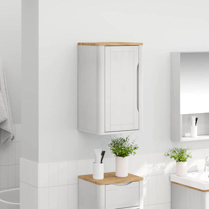 vidaXL Bathroom Wall Cabinet with Shelf FLORO White 35 x 30 x 60 cm