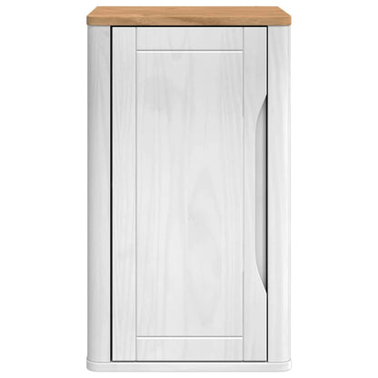vidaXL Bathroom Wall Cabinet with Shelf FLORO White 35 x 30 x 60 cm