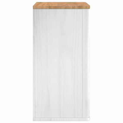 vidaXL Bathroom Wall Cabinet with Shelf FLORO White 35 x 30 x 60 cm