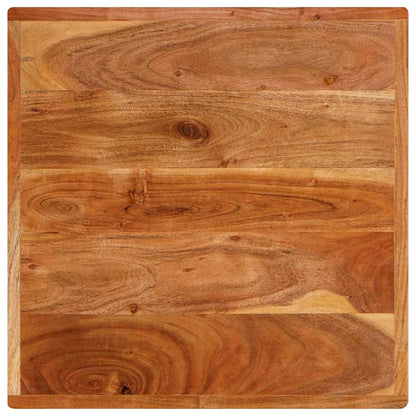 vidaXL Bistro Table Brown 50 x 50 x 76 cm Solid Acacia Wood