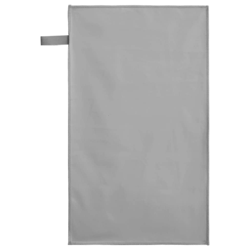 vidaXL Sports Towels 2 pcs Dark grey 50 x 30 cm