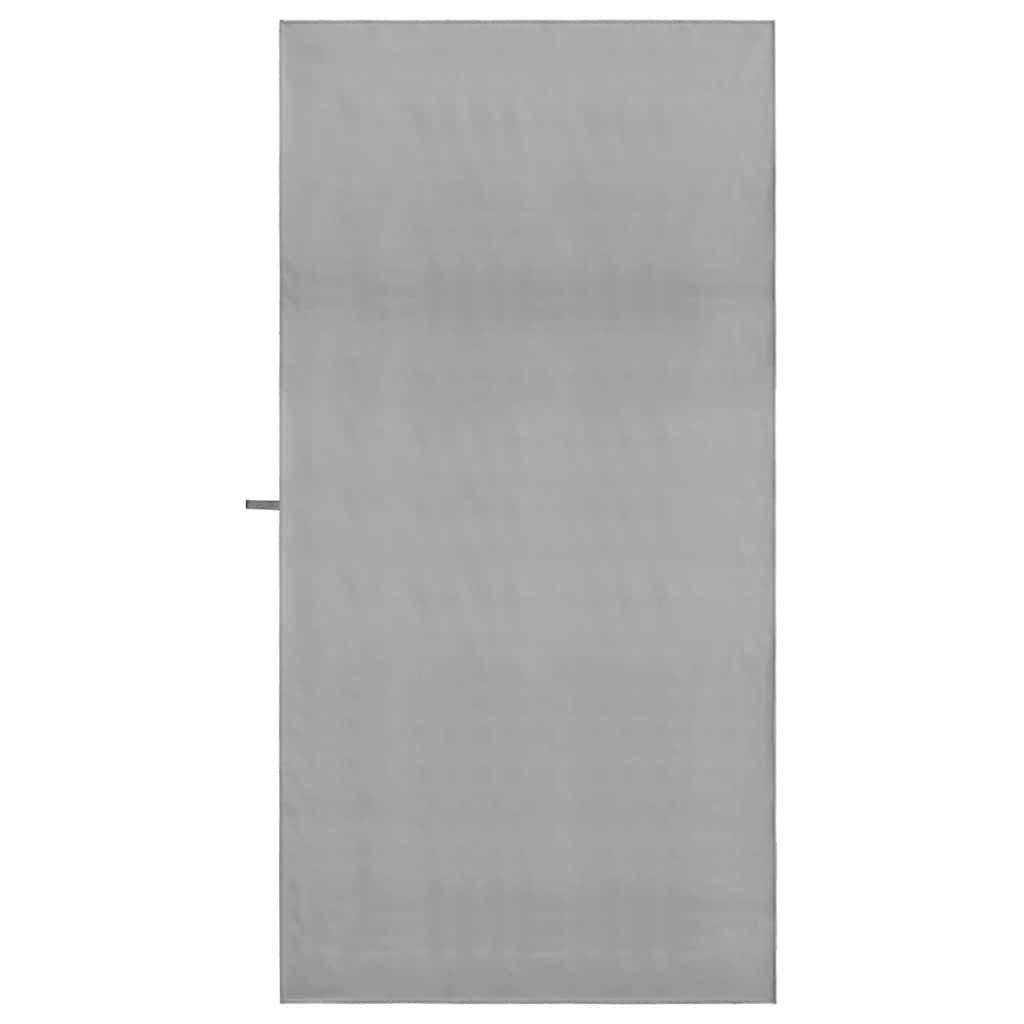 vidaXL Sports Towels 2 pcs Dark grey 200 x 100 cm