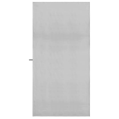 vidaXL Sports Towels 2 pcs Grey 180 x 90 cm Polyester and polyamide