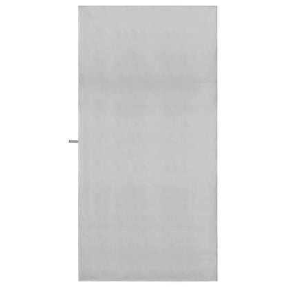 vidaXL Sports Towels 2 pcs Grey 200 x 100 cm Polyester and polyamide