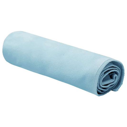 vidaXL Sports Towels 2 pcs Blue 50 x 30 cm Polyester and polyamide