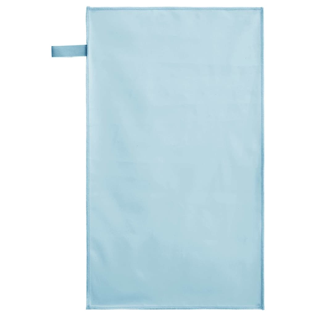 vidaXL Sports Towels 2 pcs Blue 50 x 30 cm Polyester and polyamide
