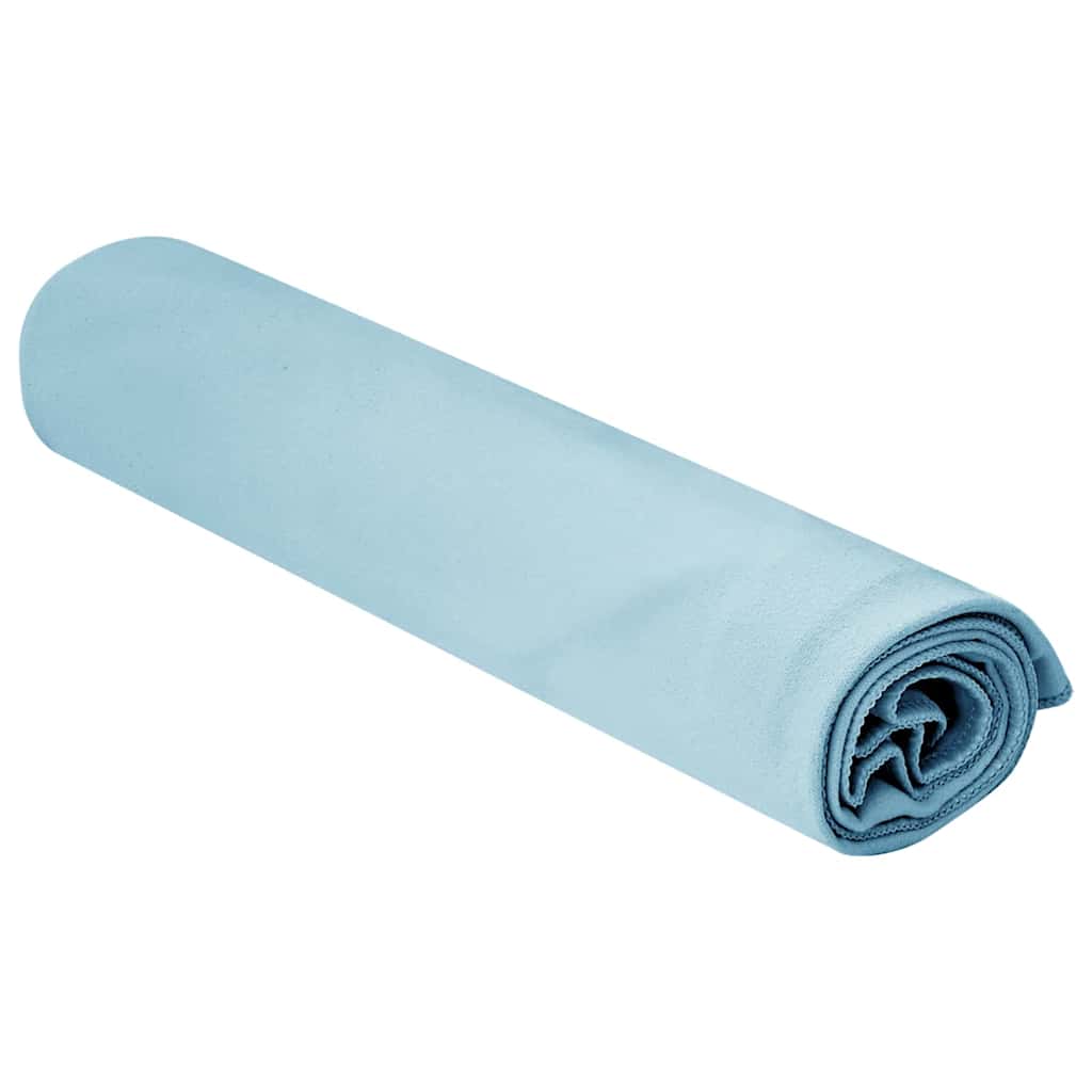 vidaXL Sports Towels 2 pcs Blue 100 x 50 cm Polyester and polyamide
