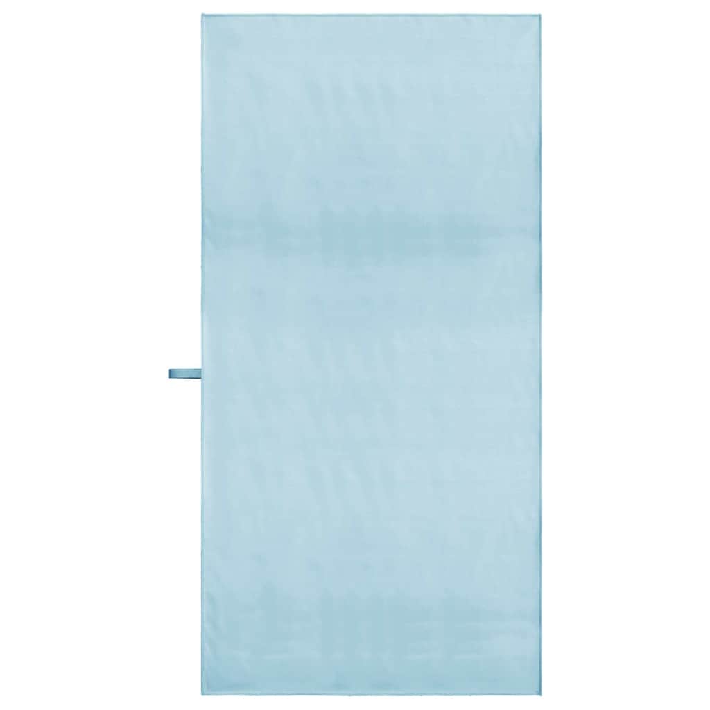 vidaXL Sports Towels 2 pcs Blue 140 x 70 cm Polyester and polyamide