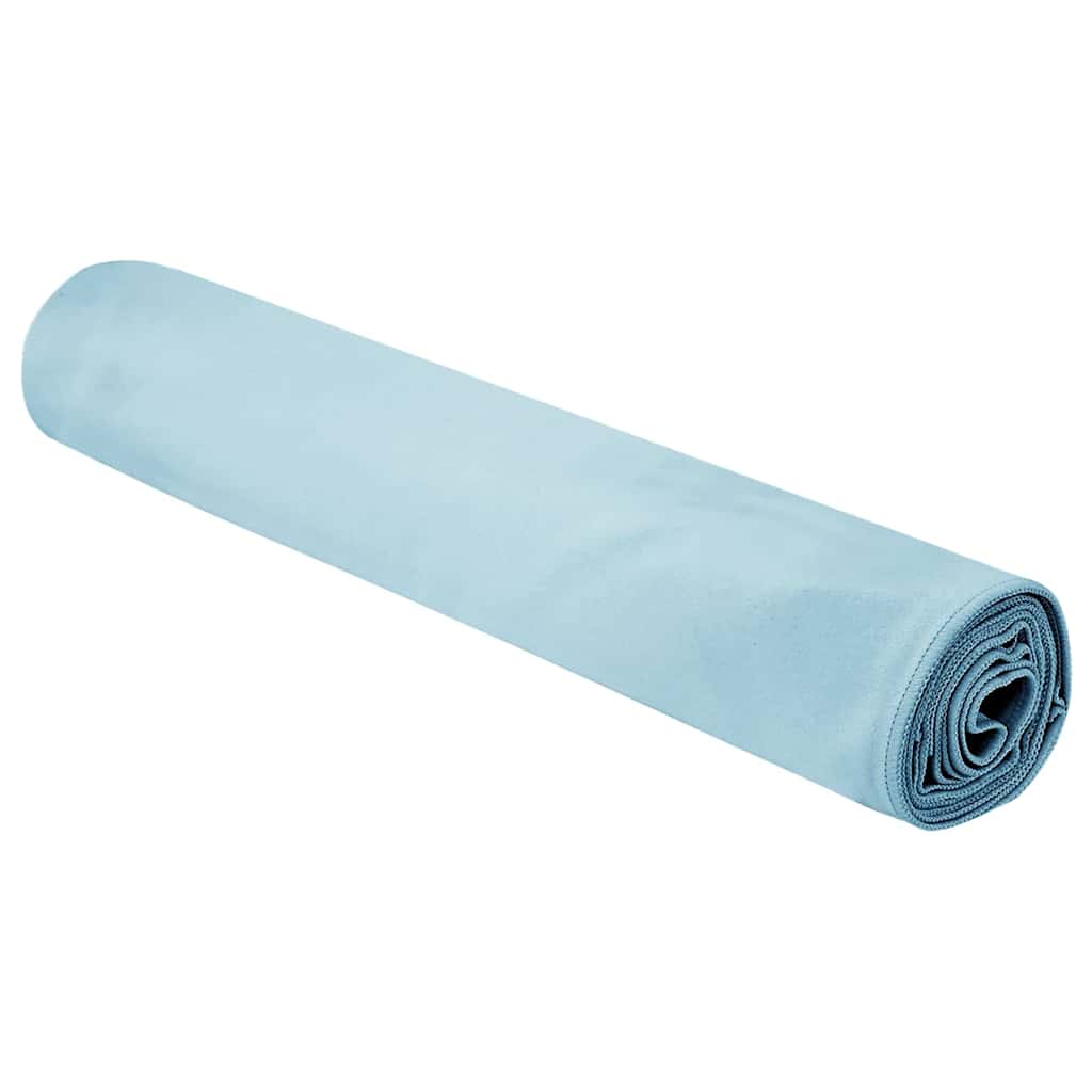 vidaXL Sports Towels 2 pcs Blue 180 x 90 cm Polyester and polyamide